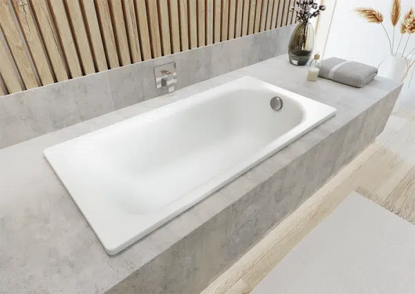 Kaldewei Saniform Deep With Overflow Inset Bath