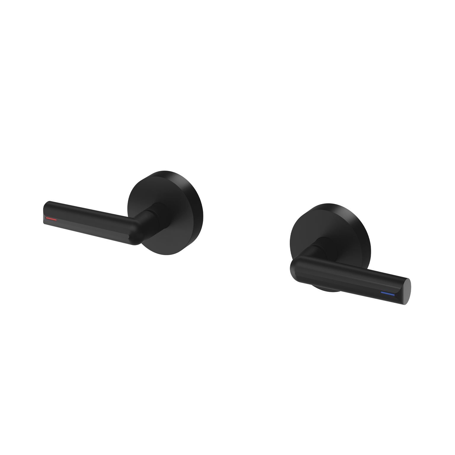 Phoenix Vivid Slimline Plus Lever Wall Top Assemblies 15mm Extended Spindles 119-0671-1