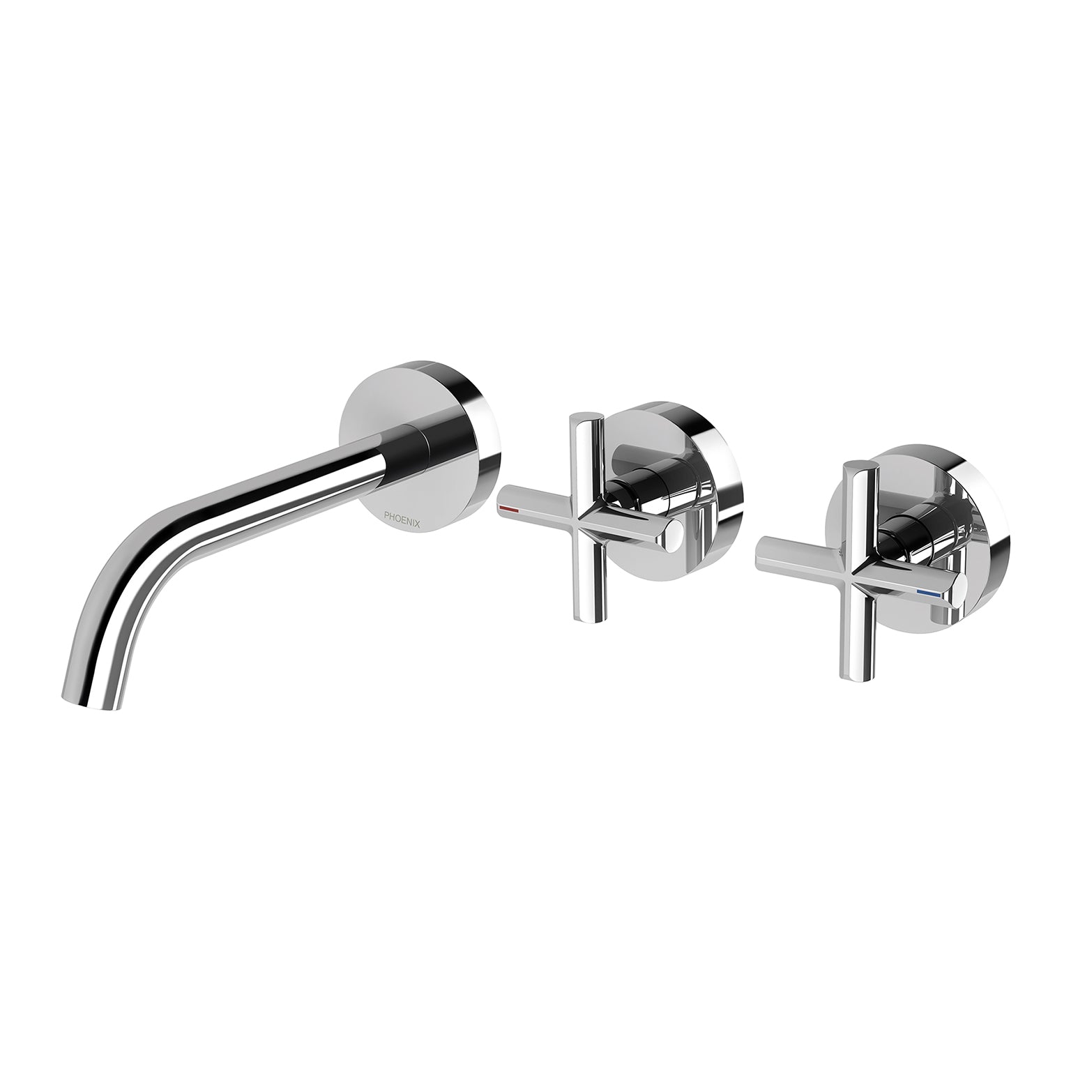 Phoenix Vivid Slimline Plus Wall Basin/Bath Set 119-1125