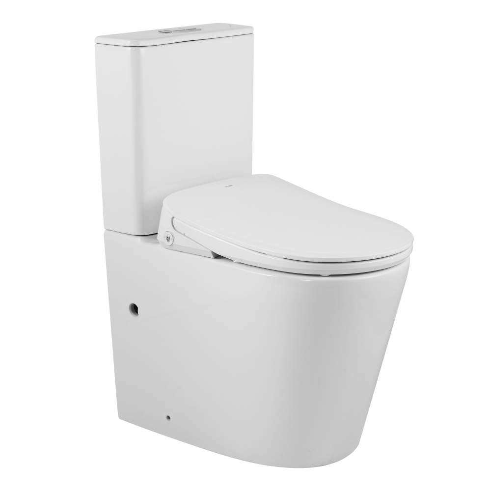 Zumi Zero Rimless Whirlpool Flush Smart Bidet Suite