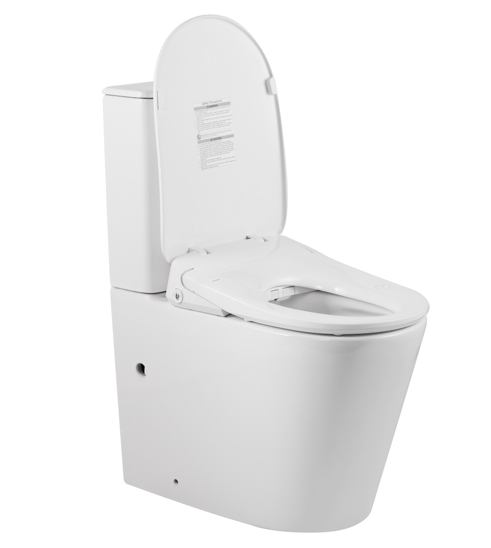 Zumi Zero Rimless Whirlpool Flush Smart Bidet Suite