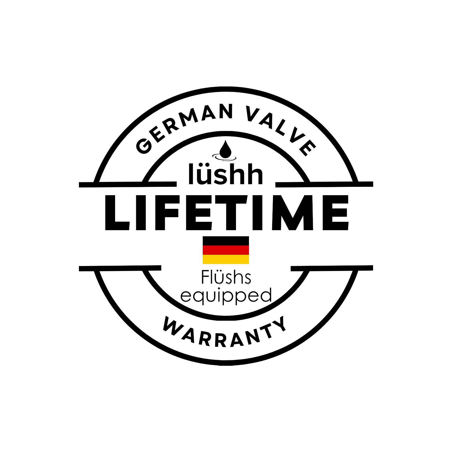 Lushh Sakura Wall Basin/Bath Mixer Separate Plates LS-SA-305