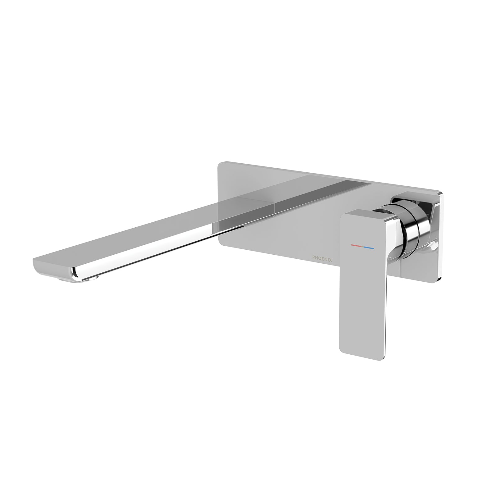 Phoenix Gloss MKII Wall Basin/Bath Mixer 200mm 135-2810