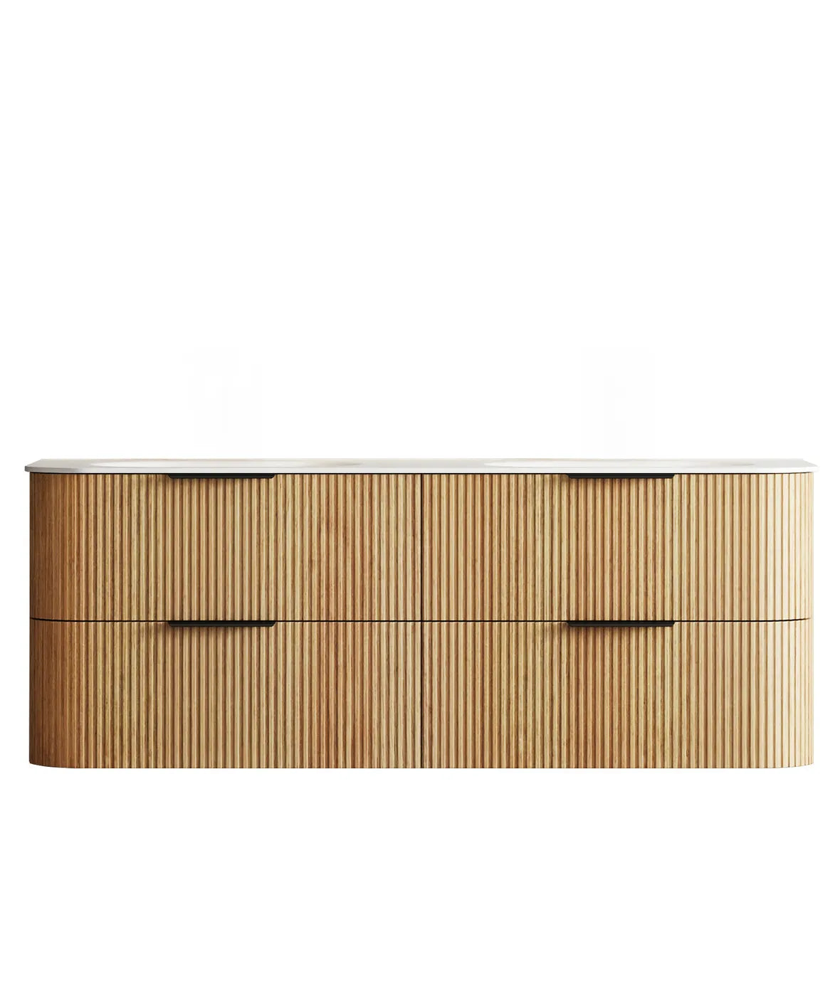 Otti Havana 1500mm Wall Hung Fluted Vanity