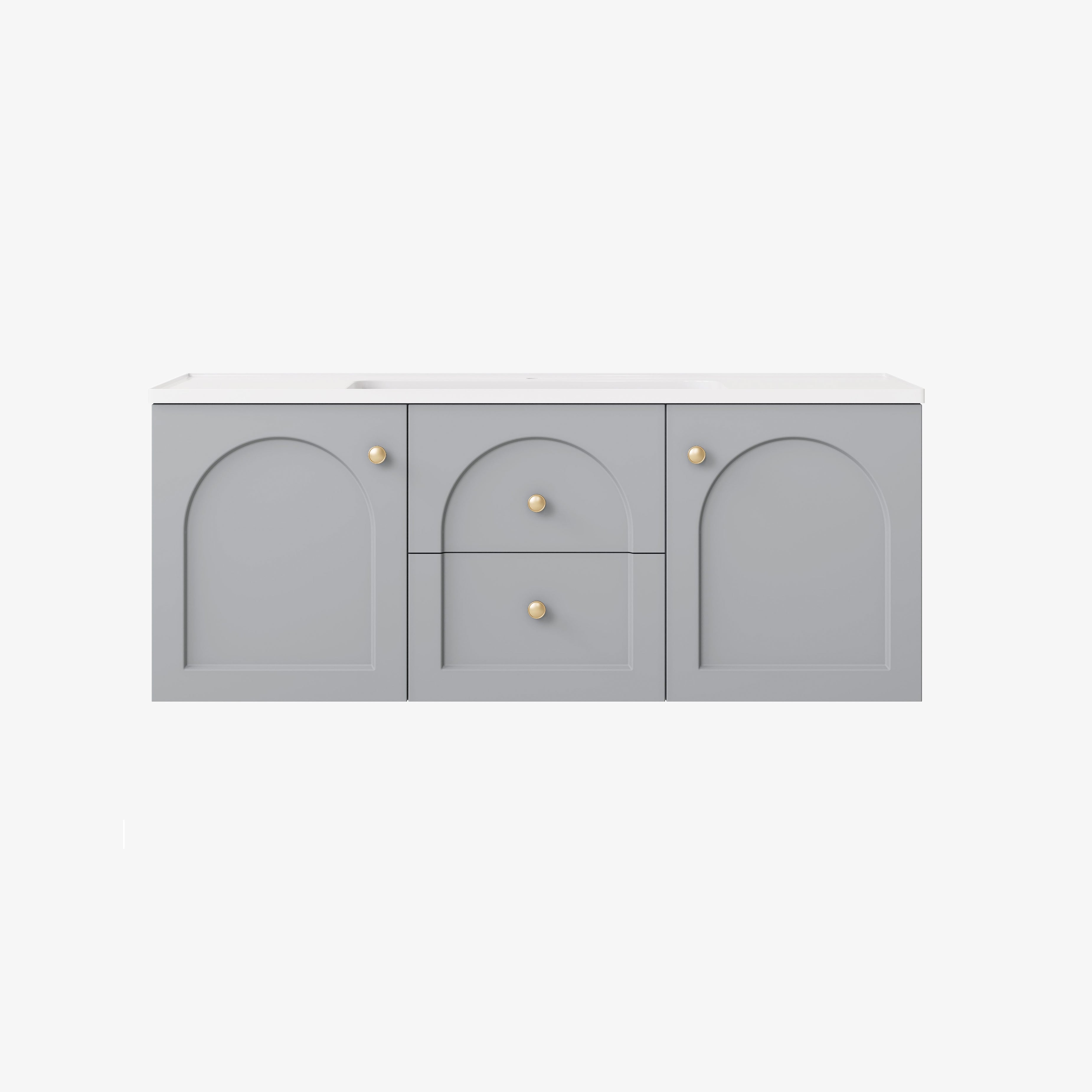 Lukka Chester 1200mm Wall Hung Centre Drawers Vanity Cabinet
