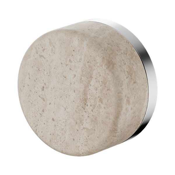 Nero Serenity Progressive Shower Mixer Rome Travertine Handle 24E003