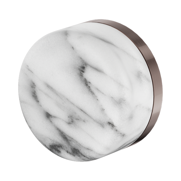 Nero Serenity Progressive Shower Mixer Arabescato Corchia Handle 24E004