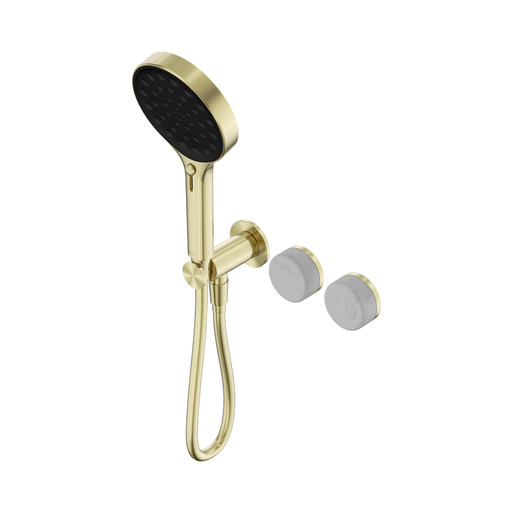 Nero Serenity Progressive Shower System with Serenity Hand Shower Carrara Handle 24E025