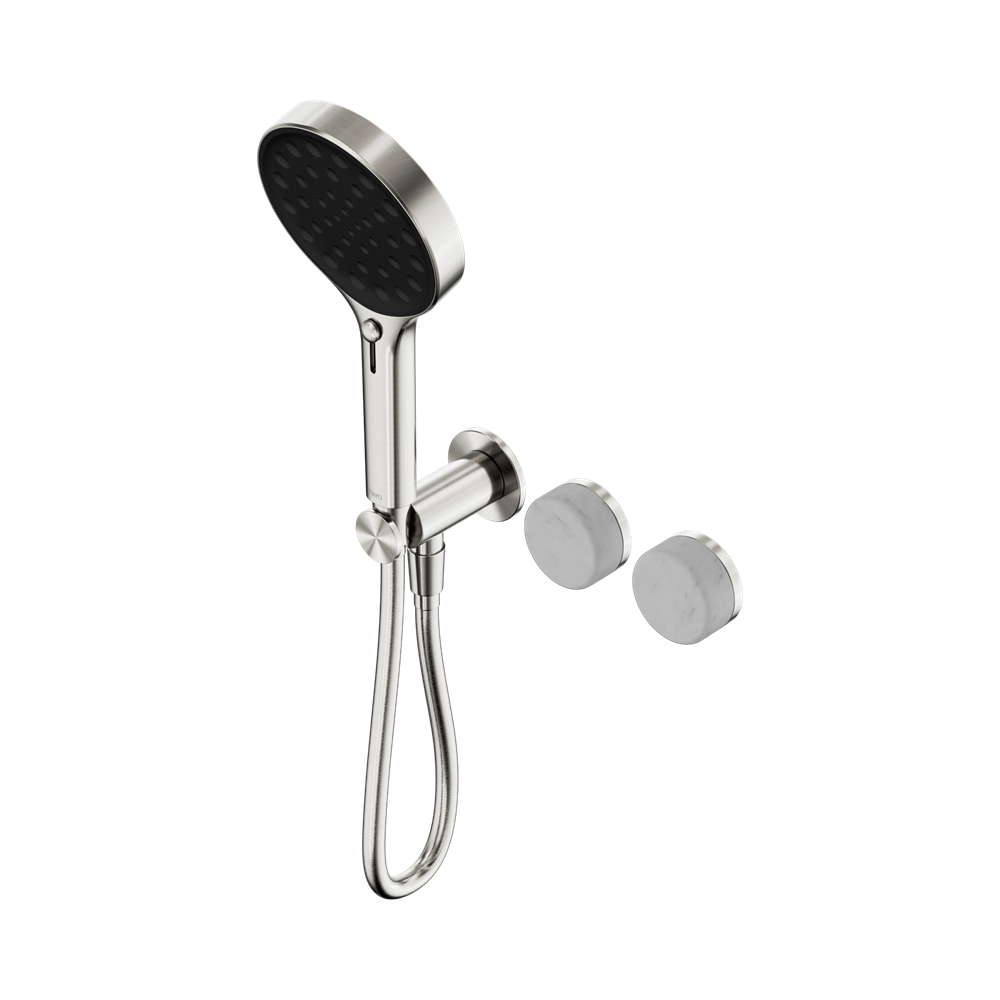 Nero Serenity Progressive Shower System with Serenity Hand Shower Carrara Handle 24E025