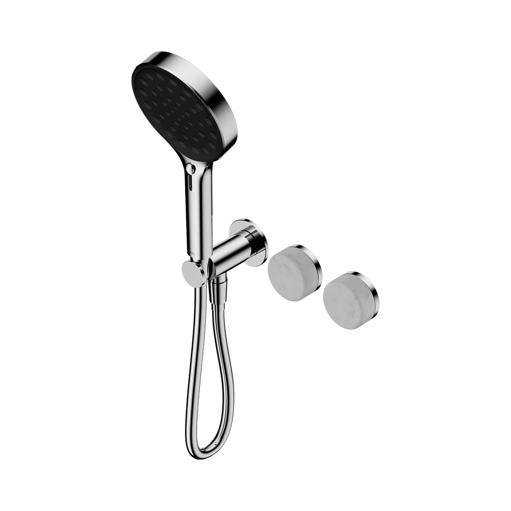 Nero Serenity Progressive Shower System with Serenity Hand Shower Carrara Handle 24E025