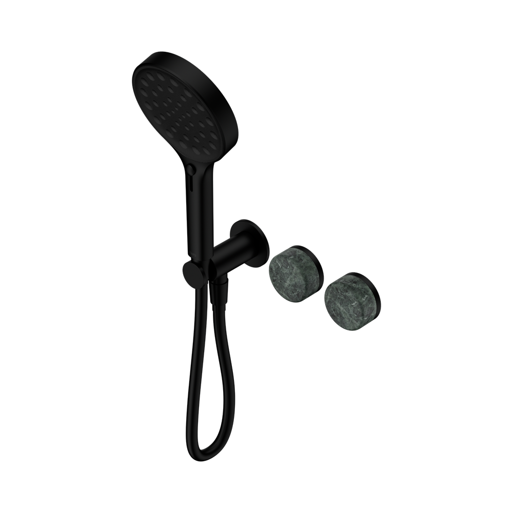 Nero Serenity Progressive Shower System with Serenity Hand Shower Verde Alpi Handle 24E026