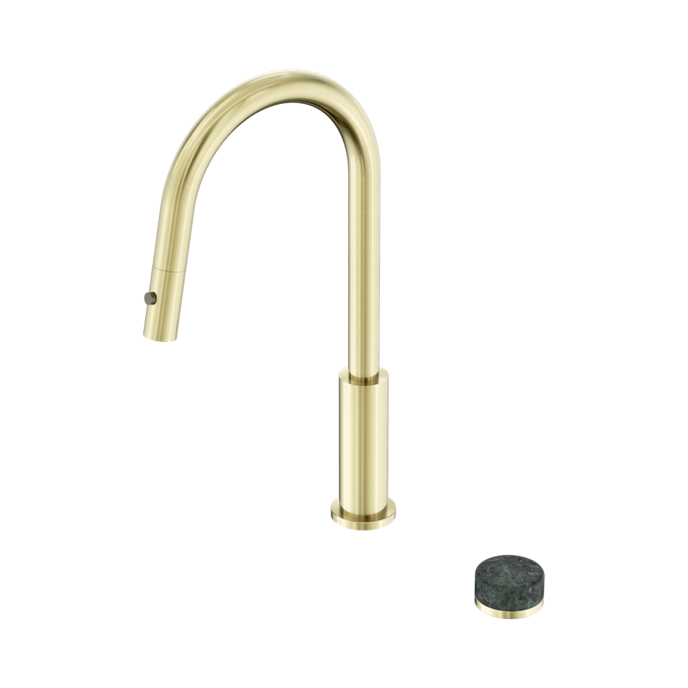 Nero Serenity Progressive Pullout Kitchen Set Verde Alpi Handle 24E056