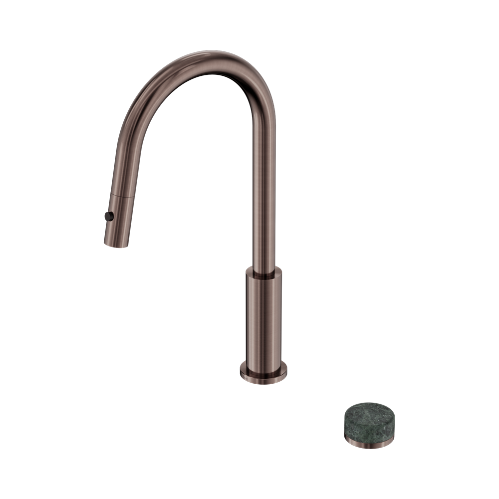 Nero Serenity Progressive Pullout Kitchen Set Verde Alpi Handle 24E056