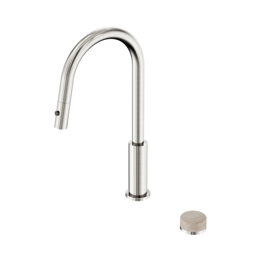 Nero Serenity Progressive Pullout Kitchen Set Rome Travertine Handle 24E057