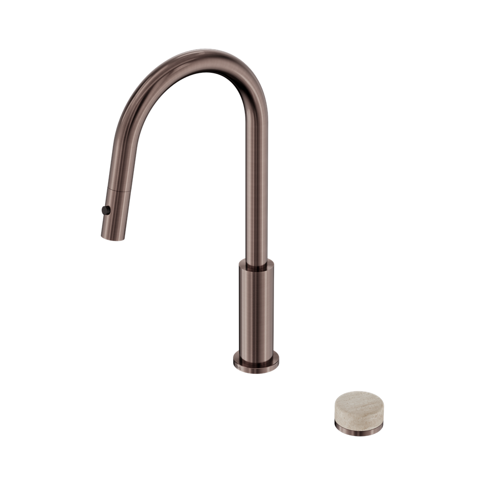 Nero Serenity Progressive Pullout Kitchen Set Rome Travertine Handle 24E057