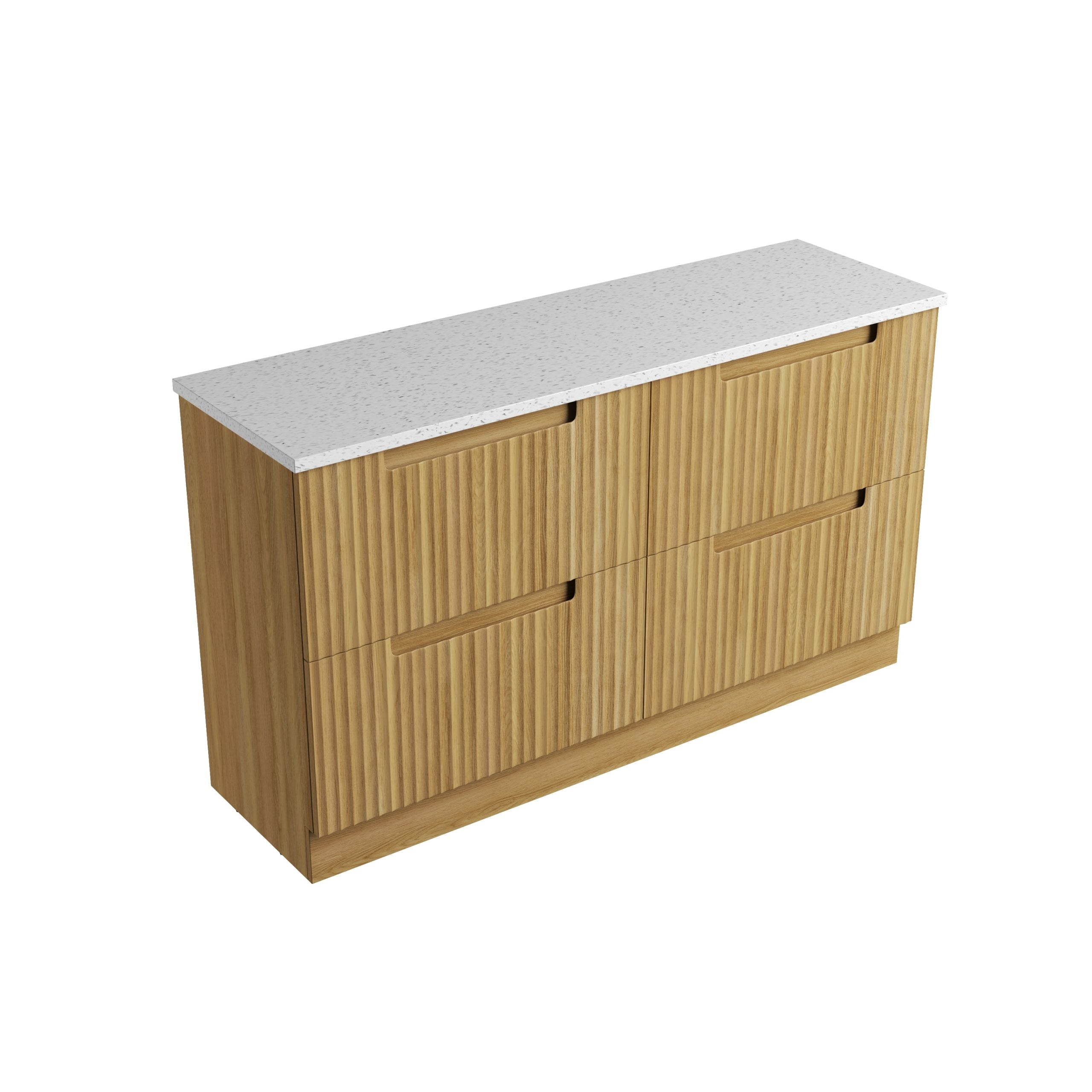 Aulic Lovina 1500mm Floor Standing Vanity Double Bowl