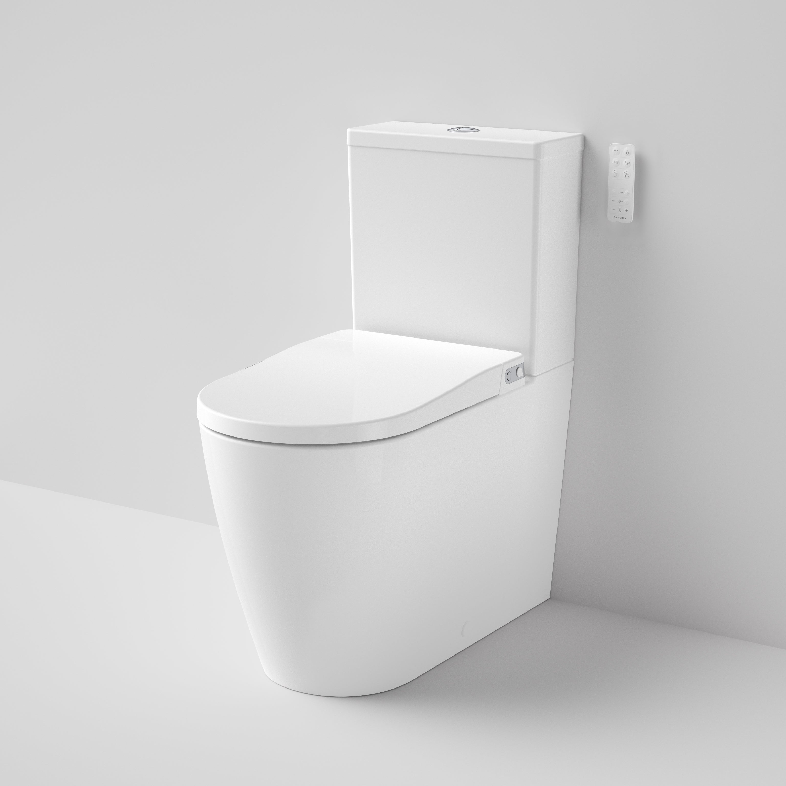 Caroma Urbane II Bidet Cleanflush Close Coupled Back Entry Toilet Suite 848711W