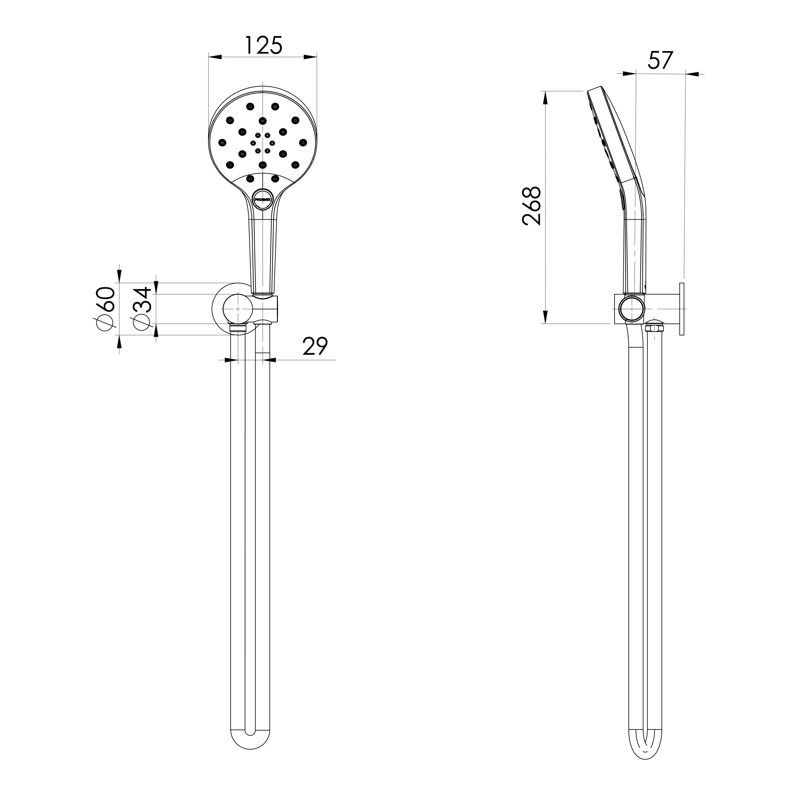 Phoenix Ormond Hand Shower 609-6630