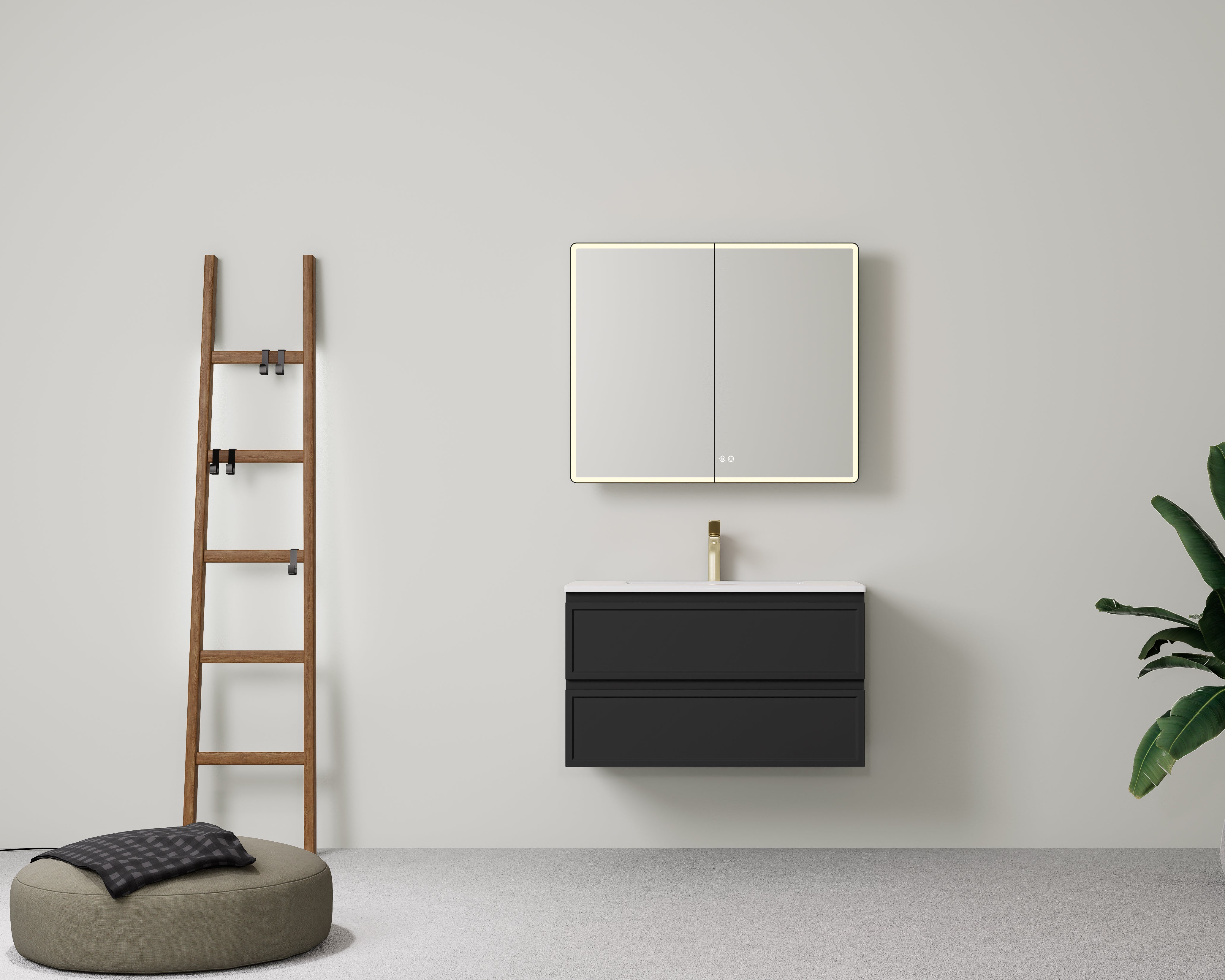 Lukka Hamilton Prime 900mm Wall Hung Vanity Cabinet