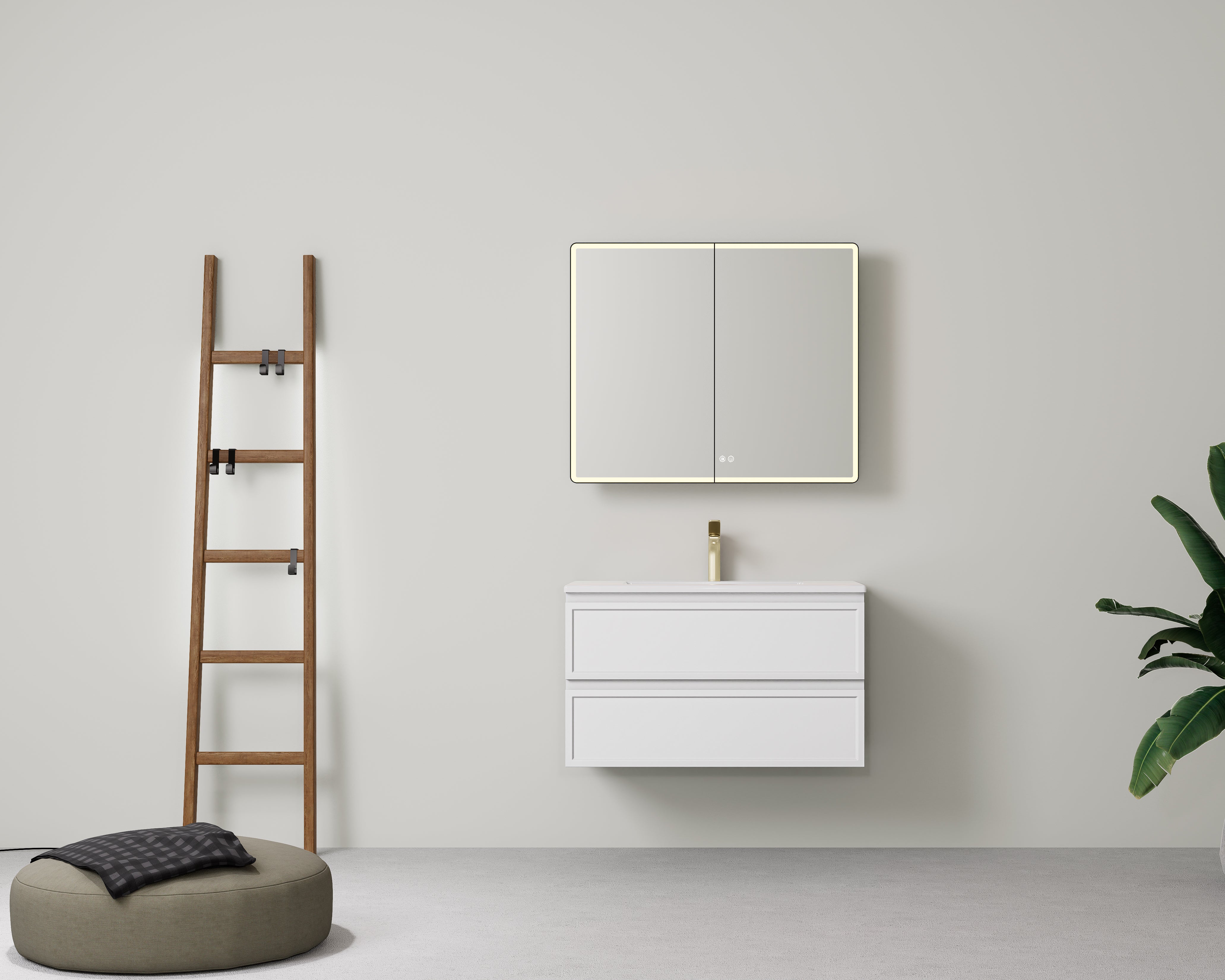 Lukka Hamilton Prime 900mm Wall Hung Vanity Cabinet