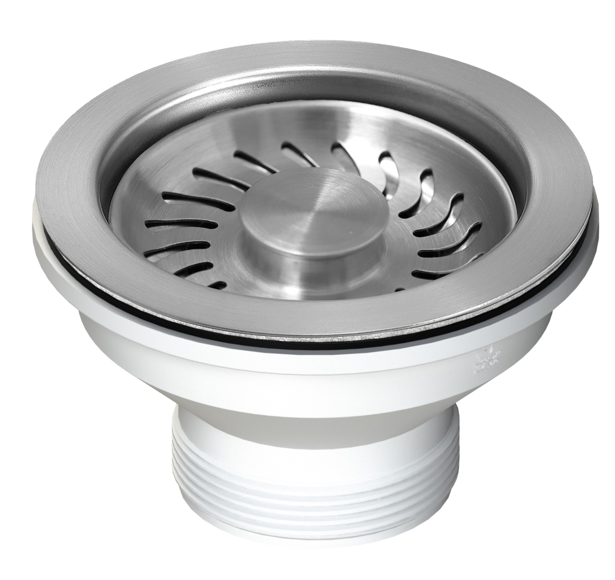Turner Hastings Brushed Nickel Basket Waste 90BW-BN