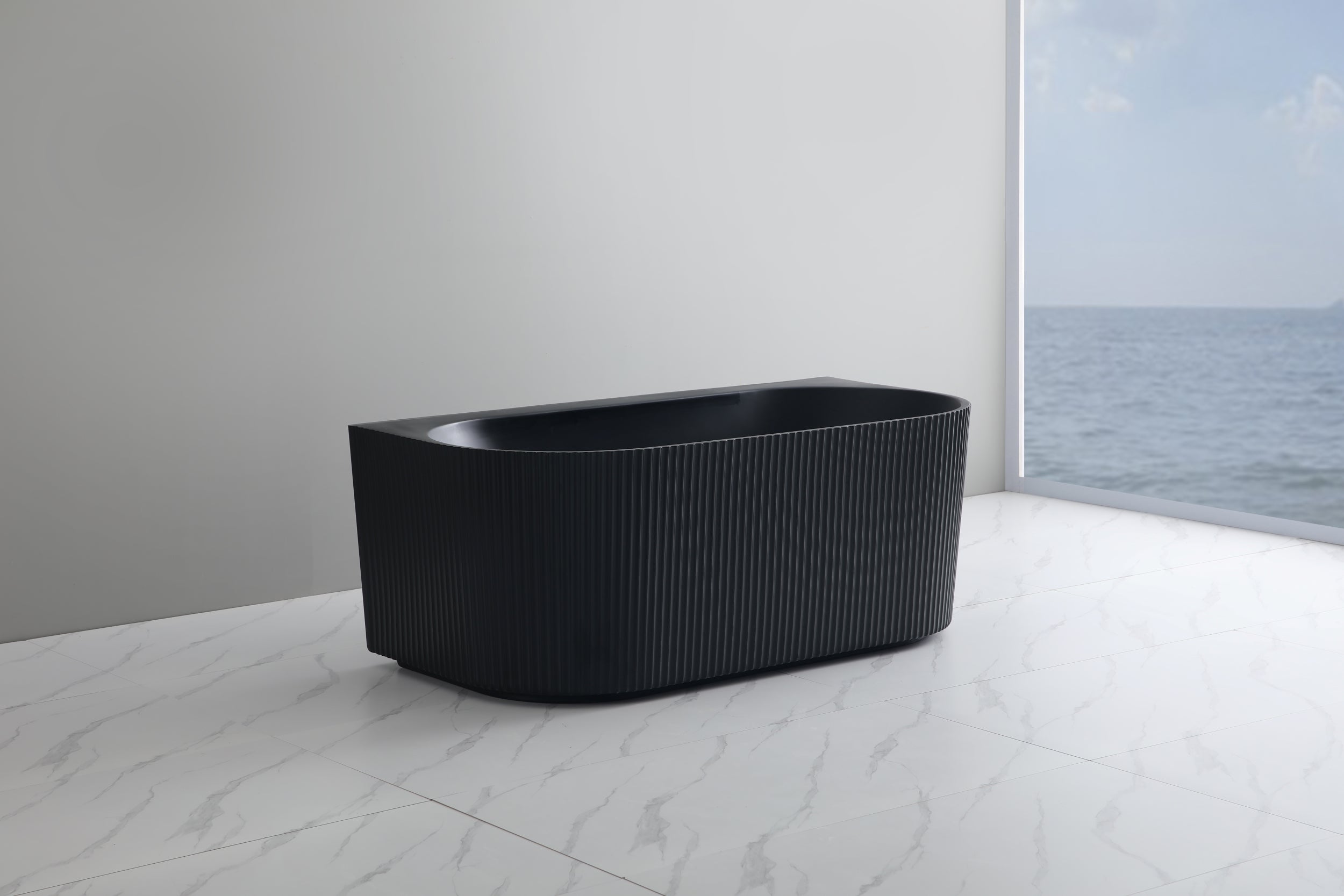 Poseidon Bari Back to Wall Bath Tub BGV1700