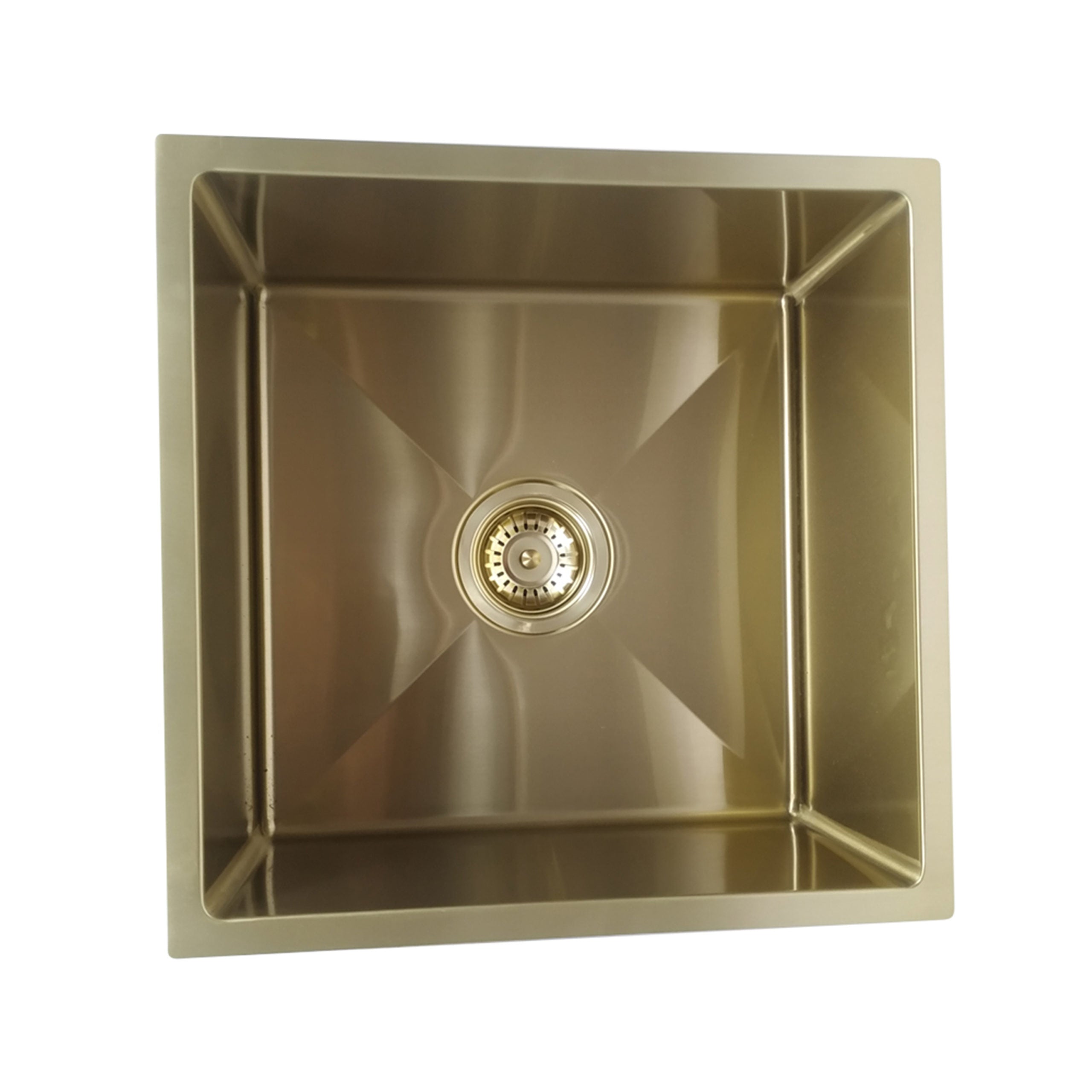BUK JKR54-BG Single Bowl Sink Brushed Gold