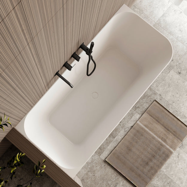 Cassa Design Ashton Corner Bath To Wall Bath BT-AS