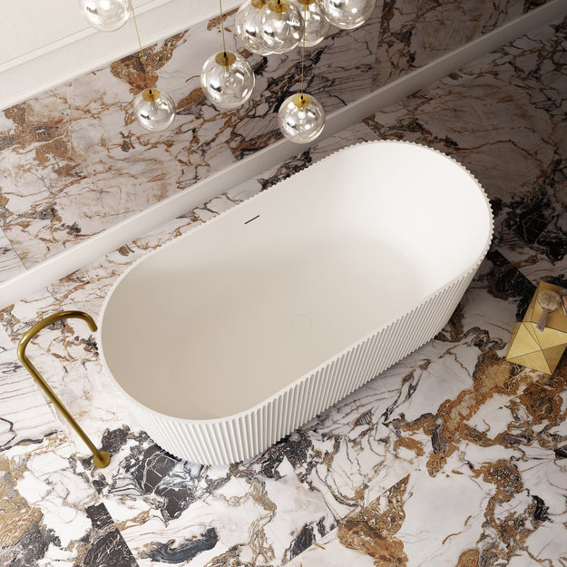 Cassa Design V-Groove Round Bathtub BT-VG