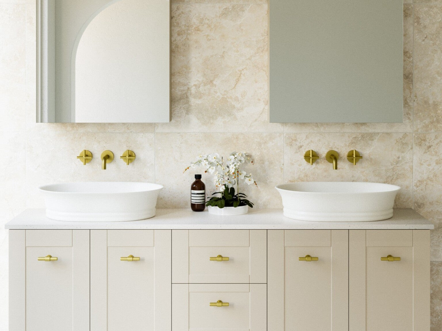Timberline Bonnie Above Counter Ceramic Basin BON-BS-560