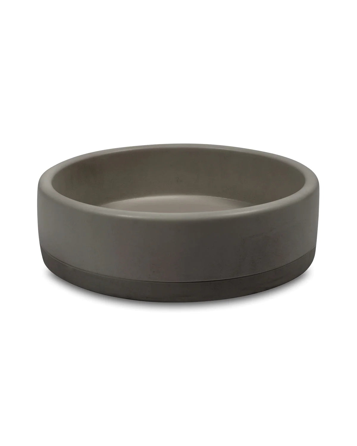 nood co. Bowl Two Tone Above Counter Concrete Basin BL2-1-0