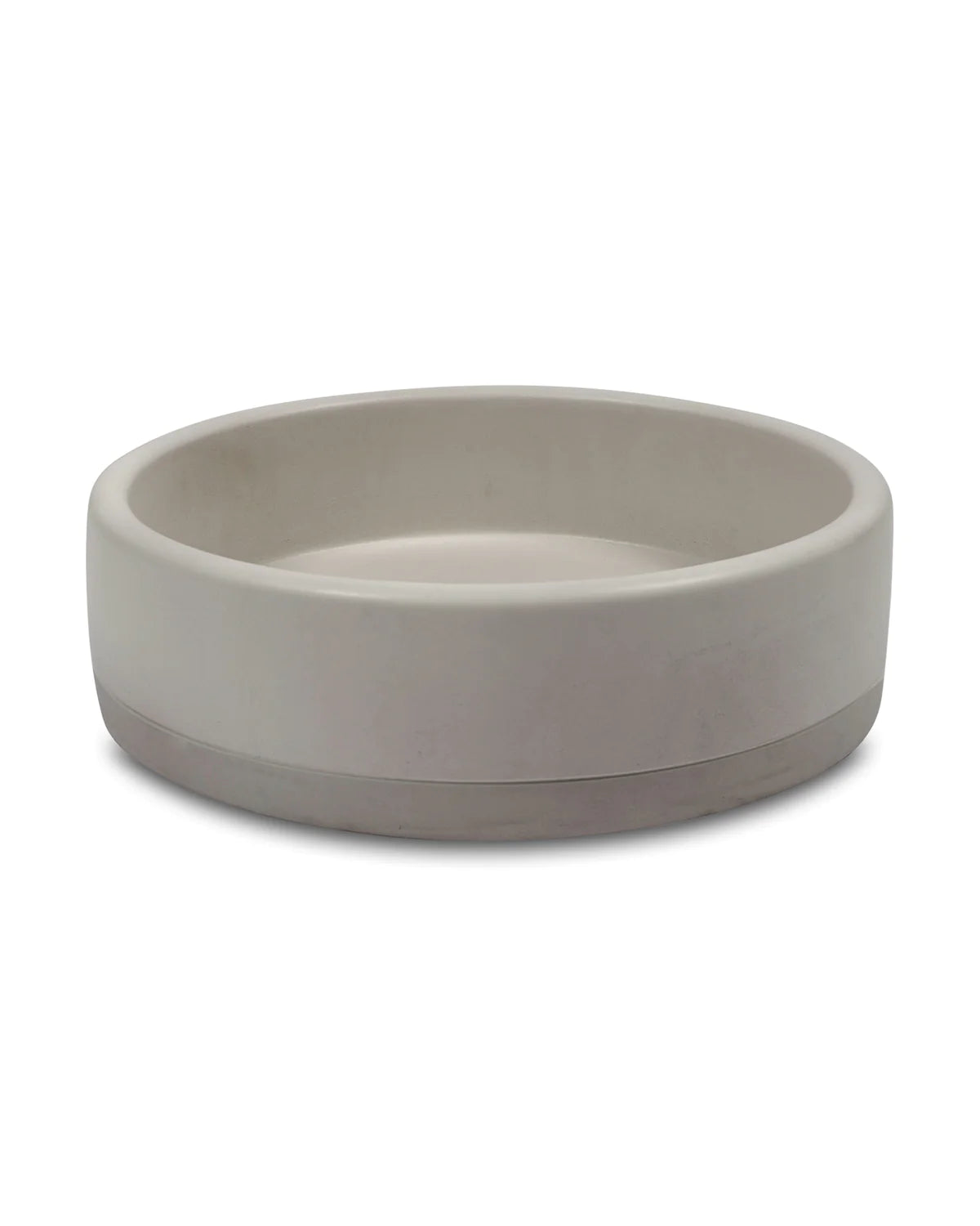 nood co. Bowl Two Tone Above Counter Concrete Basin BL2-1-0