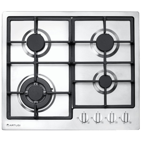 Artusi 60cm Stainless Steel Gas Cooktop CAGH600CIX