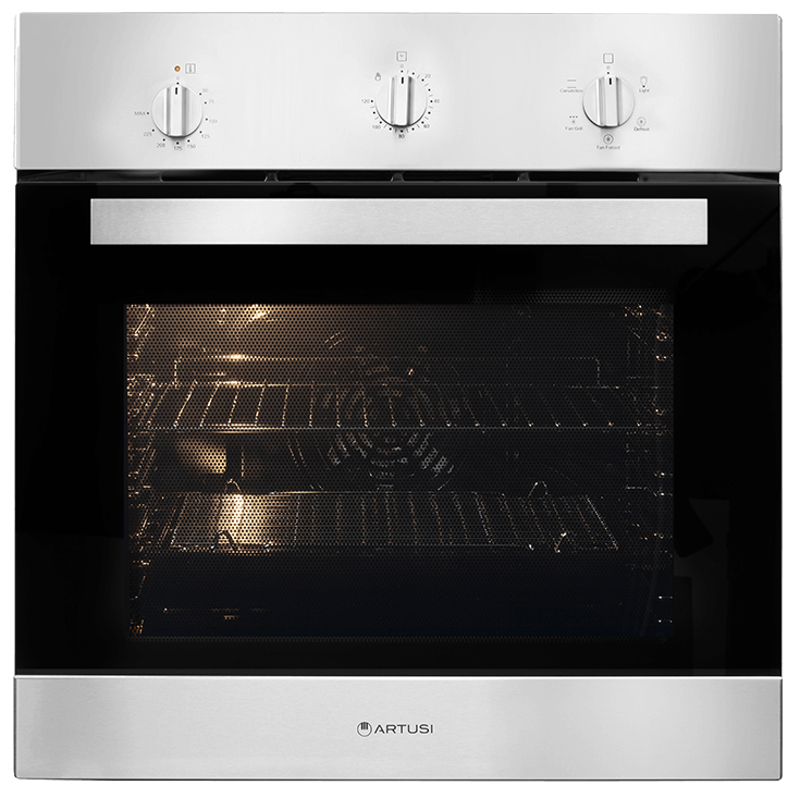 Artusi 60cm Stainless Steel 5 Function Oven CAO601X/2