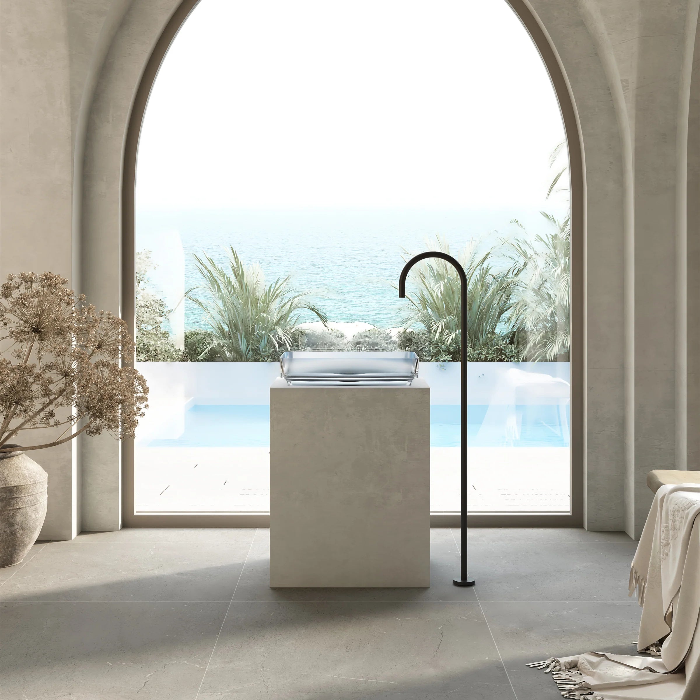 Cassa Design Wow Translucency Rectangular Above Counter Basin SBS5036