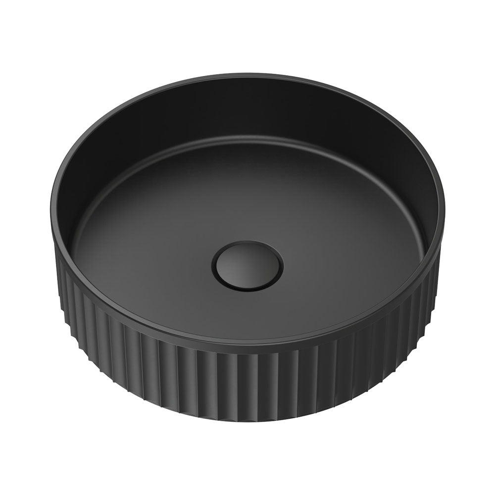 Fienza Minka Fluted Above Counter Solid Surface Basin CSB802