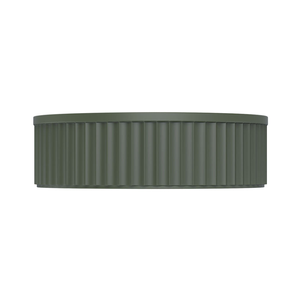 Fienza Minka Fluted Above Counter Solid Surface Basin CSB802
