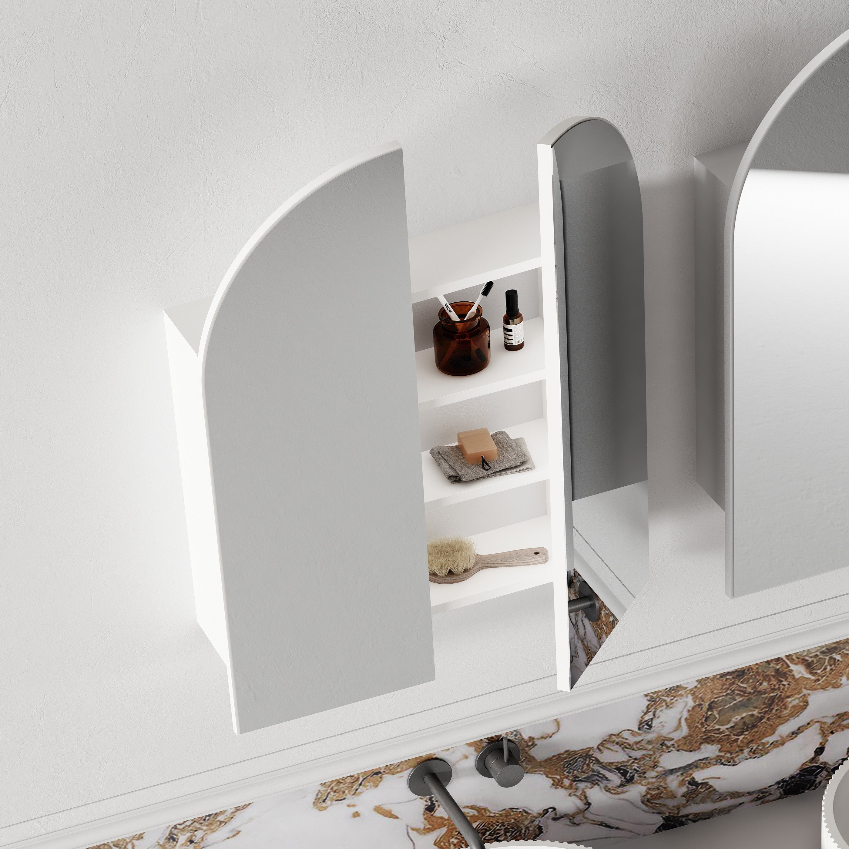 Cassa Design 750mm Archied Shaving Cabinet