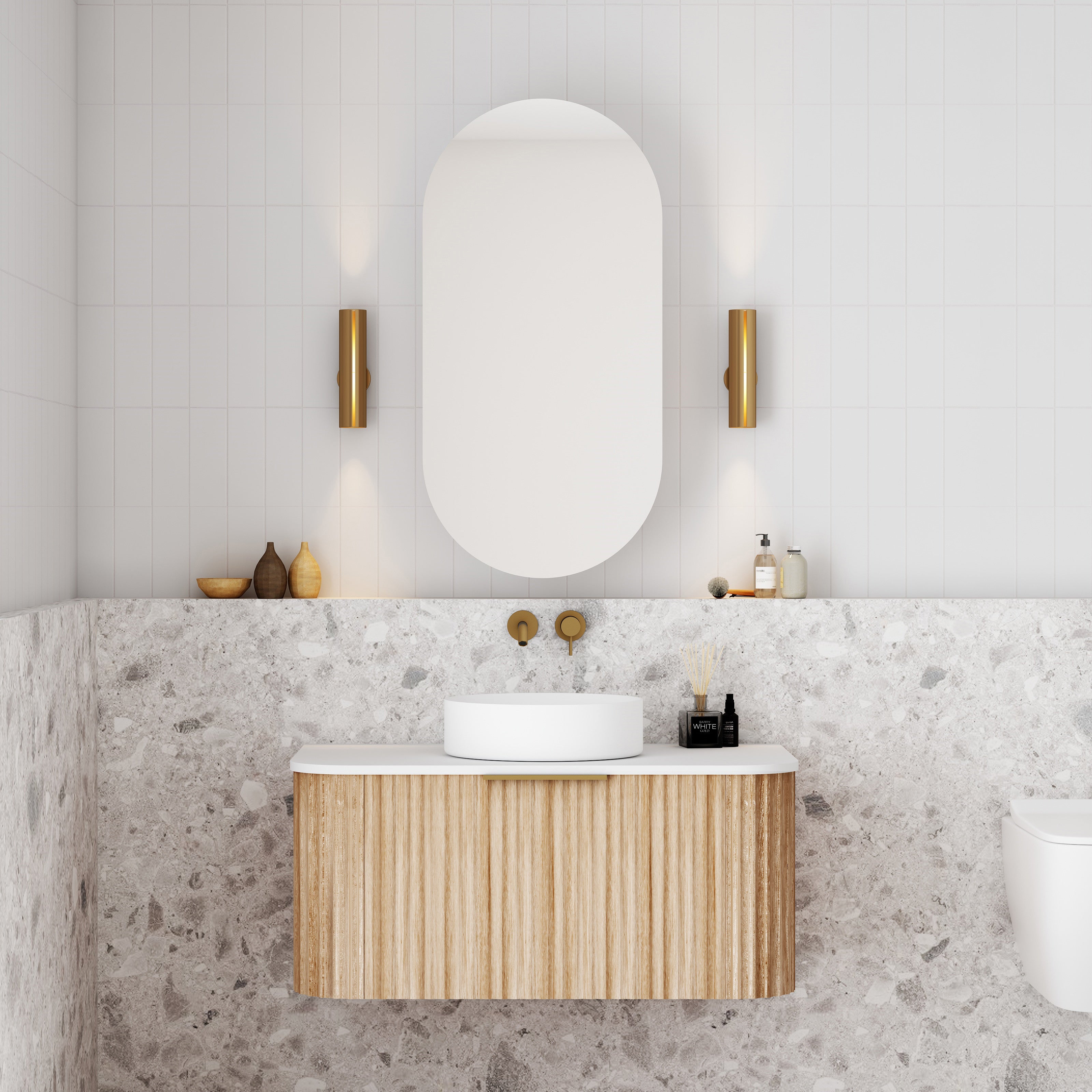 Cassa Design 450mm Elli Pill Shaving Cabinet