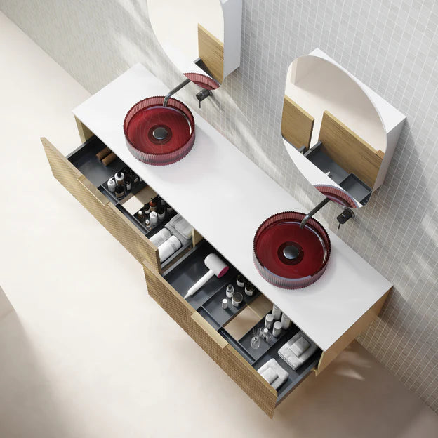 Cassa Design Relievo Wall Hung Vanity