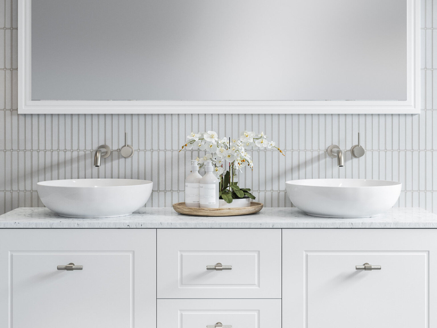 Timberline Chase Above Counter Ceramic Basin CHA-BS-400