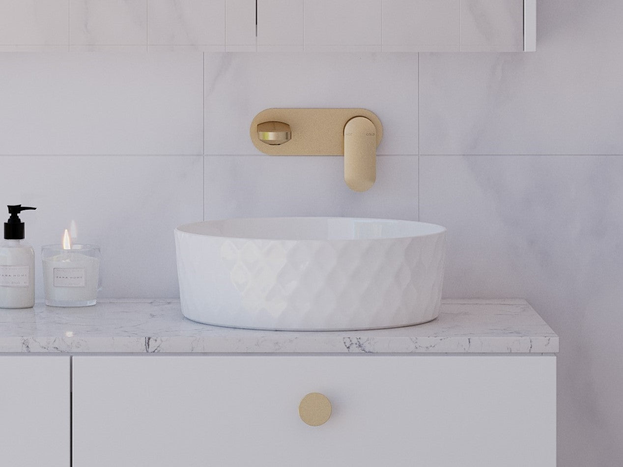 Timberline Diamond Above Counter Ceramic Basin DIA-BS-360