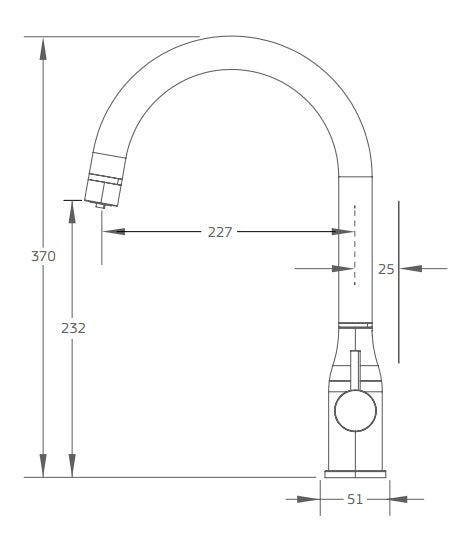 Puretec 3-Way Mixer Tap Tripla Elite-10