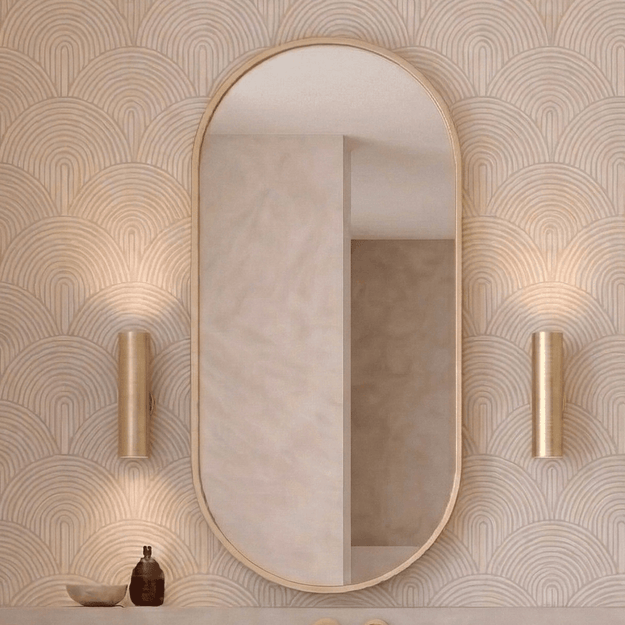 Cassa Design Elli Pill 450mm Framed Shaving Cabinet
