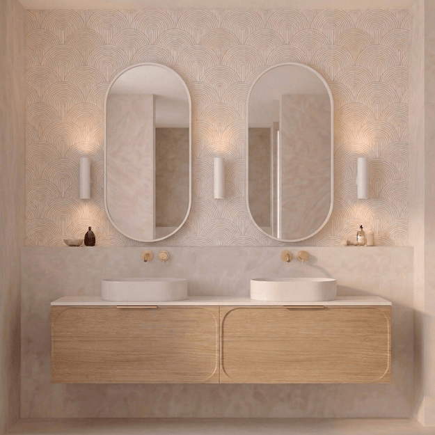 Cassa Design Elli Pill 450mm Framed Shaving Cabinet
