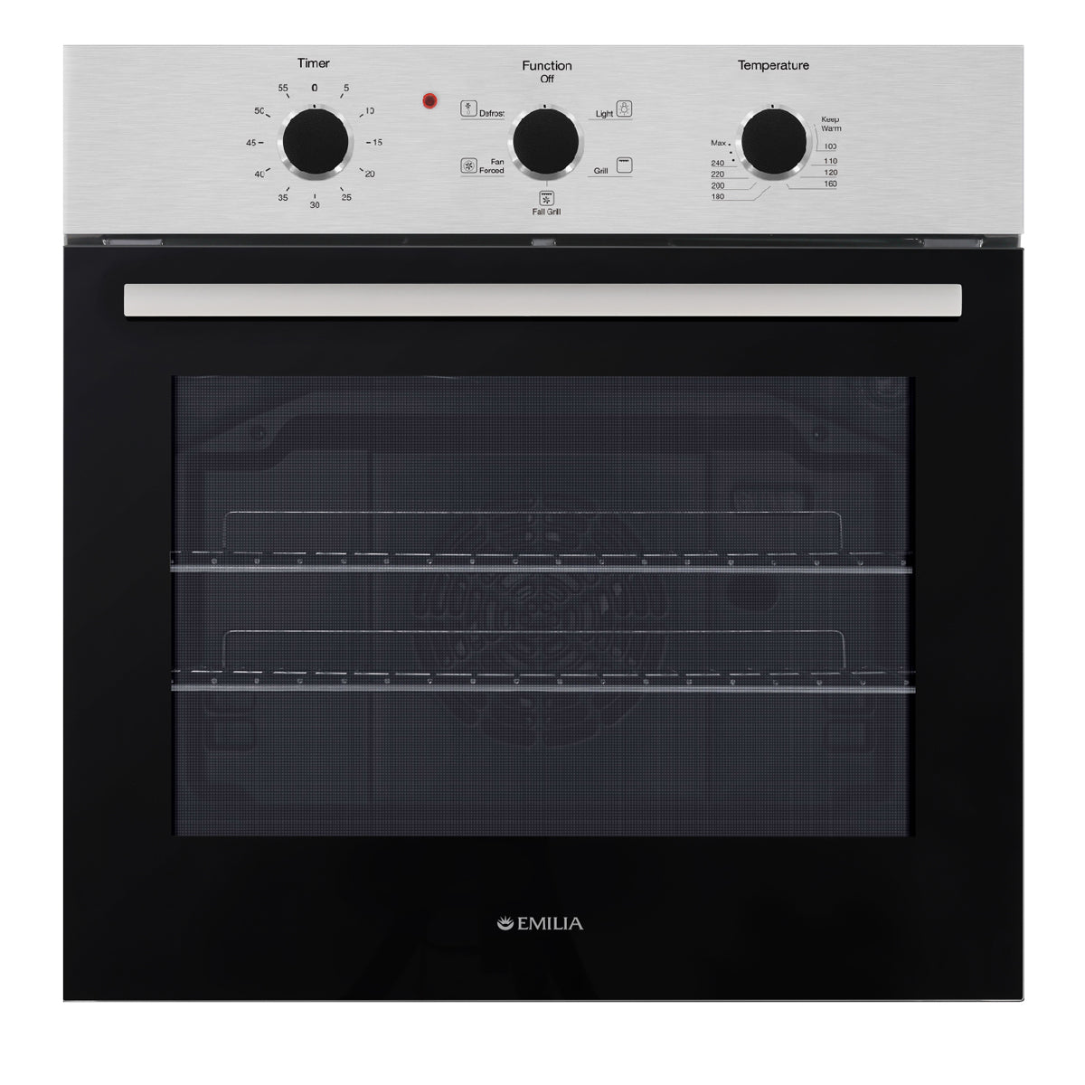 Emilia 60cm Electric Wall Oven EMRENT65E