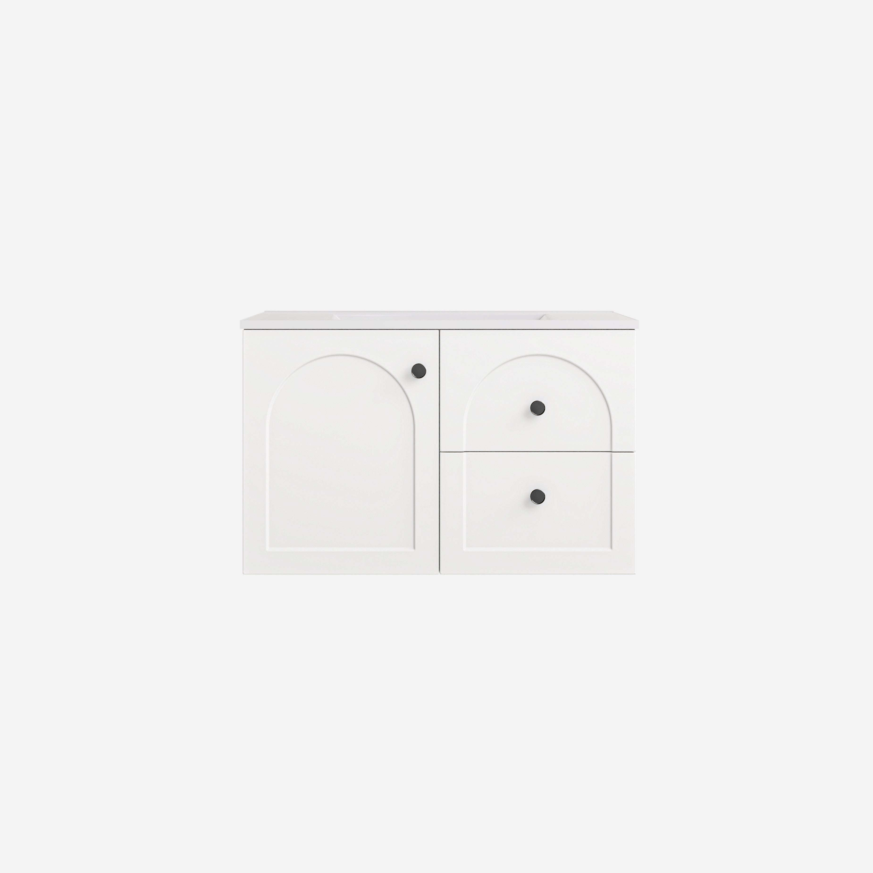 Lukka Chester 750mm Wall Hung Right-Hand Drawers Vanity Cabinet