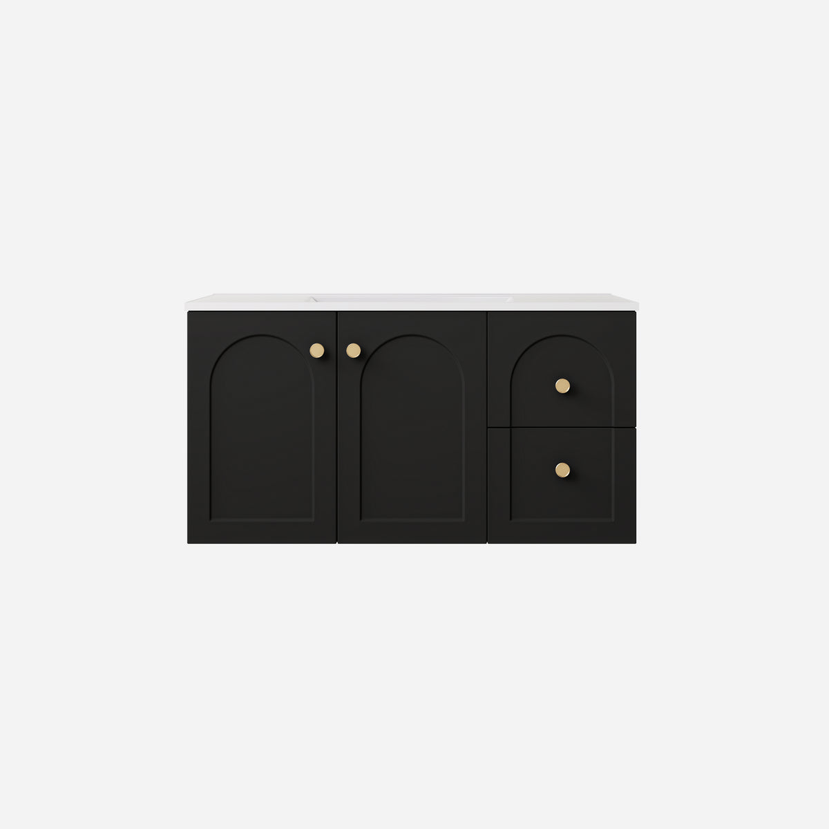 Lukka Chester 900mm Wall Hung Right-Hand Drawers Vanity Cabinet