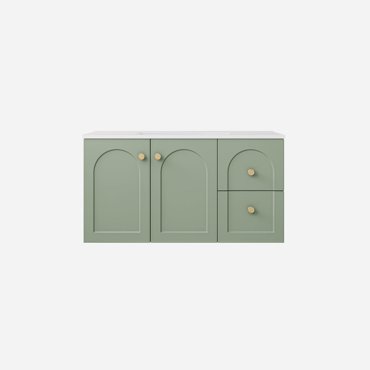 Lukka Chester 900mm Wall Hung Right-Hand Drawers Vanity Cabinet