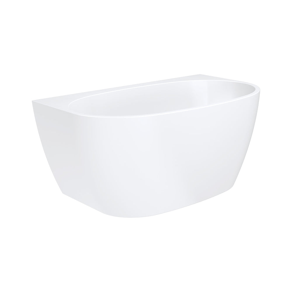 Fienza 1300mm Back to Wall Freestanding Bath Tub FR65-1300
